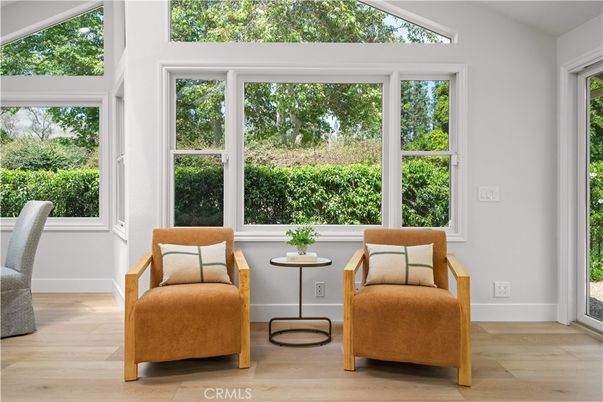 Interior, Sun Room, Wood Texture Flooring