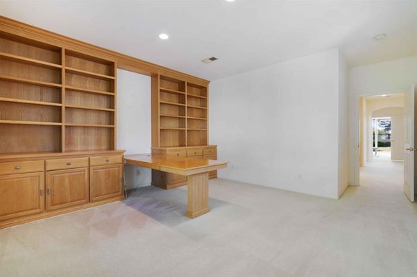 Home Office, Interior, Recessed Lighting