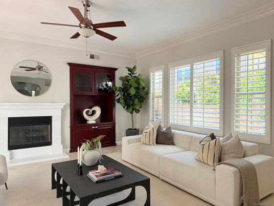 Fireplace, Interior, Living room