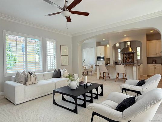 Interior, Kitchen, Living room, Recessed Lighting, Stainless Steel Appliances