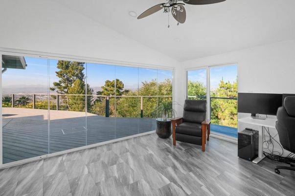 Home Office, Interior, Wood Texture Flooring