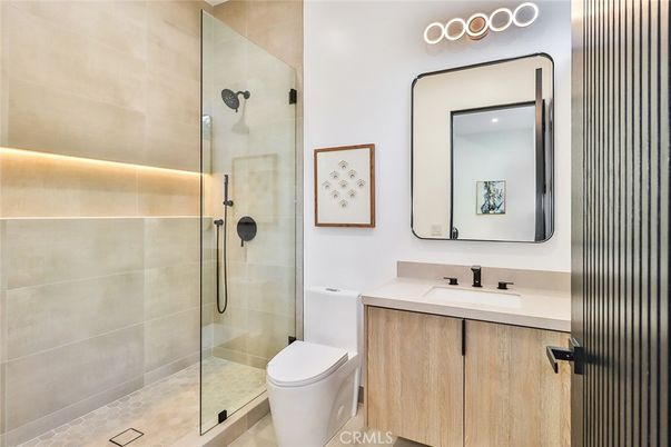 Bathroom, Glass Shower, Interior