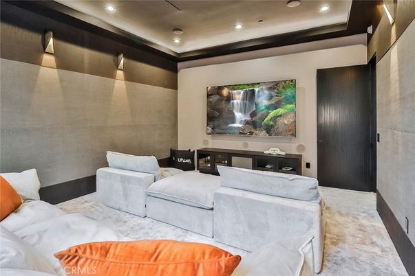 Interior, Recessed Lighting, Theatre Room
