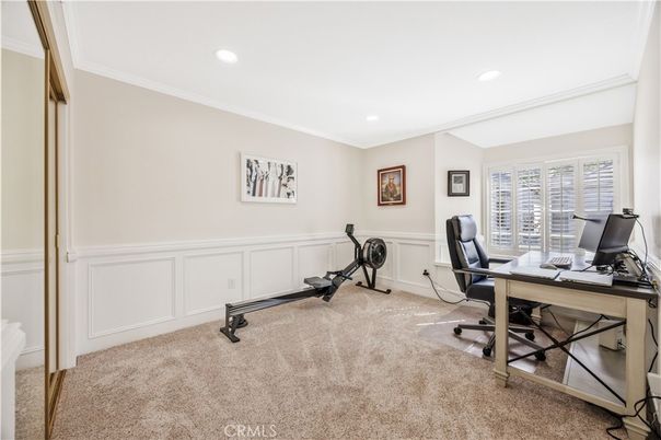 Fitness Equipment, Home Office, Interior, Recessed Lighting