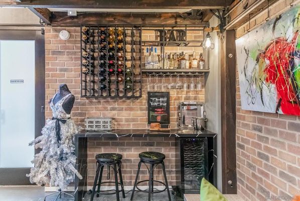 Interior, Stone Walls, Wine Storage