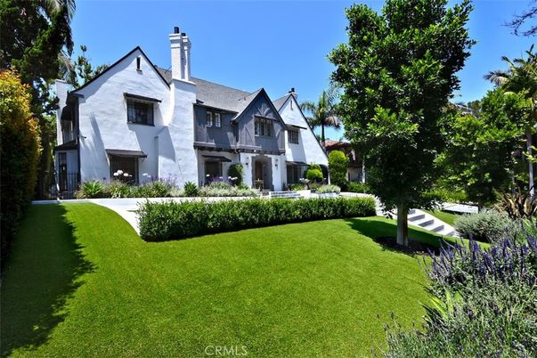 Backyard, Exterior, Facade, Tudor Revival