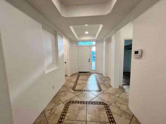 Interior, Marble, Recessed Lighting