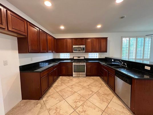 Interior, Kitchen, Recessed Lighting, Stainless Steel Appliances