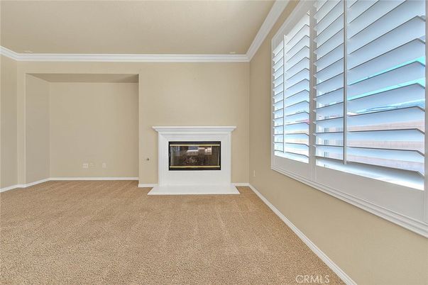 Empty room, Fireplace, Interior
