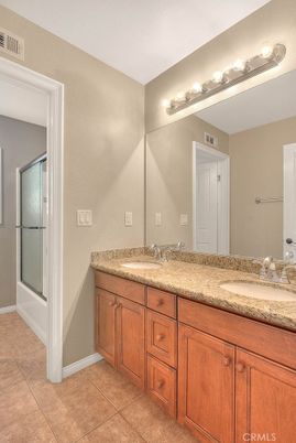 Bathroom, Dual Sink Vanities, Glass Shower, Interior