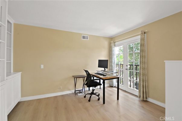 Home Office, Interior, Wood Texture Flooring