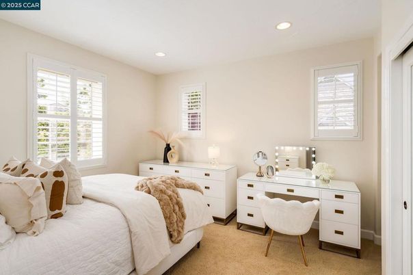 Bedroom, Home Office, Interior, Recessed Lighting