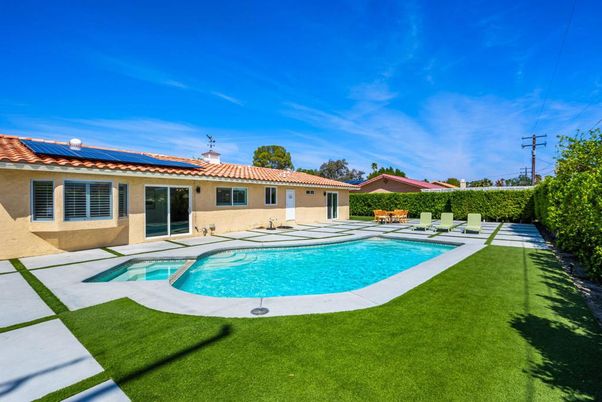 Backyard, Exterior, Pool, Solar Panels