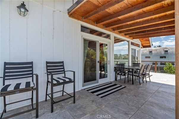 Exterior, Water, Wooden Beams