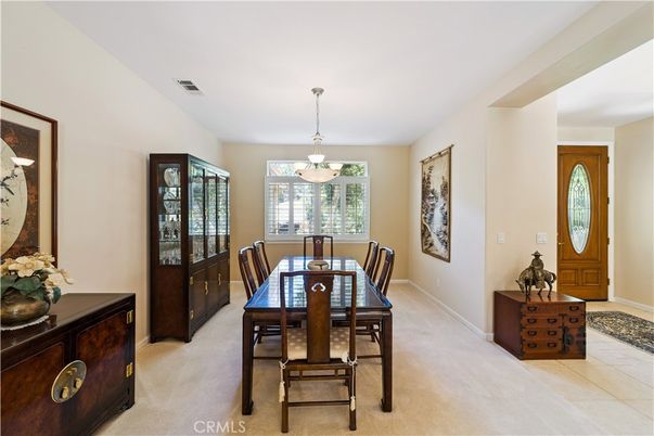 Dining room, Interior, Pendant Lights