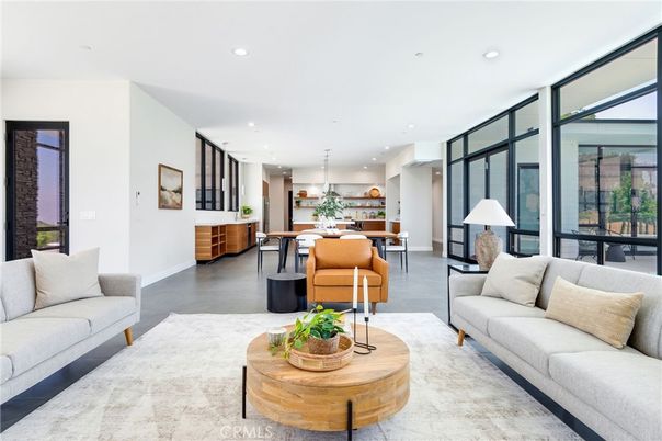 Dining room, Interior, Kitchen, Living room, Pendant Lights, Recessed Lighting