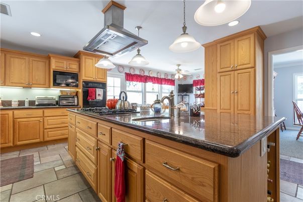 Interior, Kitchen, Pendant Lights, Recessed Lighting