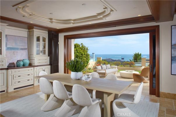 Dining room, Interior, Recessed Lighting, Water