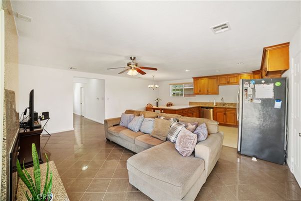 Dining room, Interior, Kitchen, Living room, Recessed Lighting