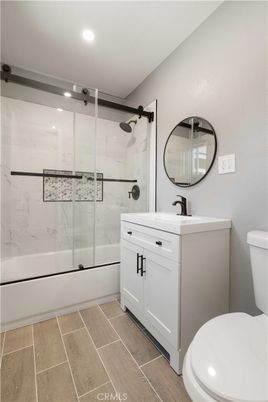 Bathroom, Glass Shower, Interior, Marble Walls, Recessed Lighting