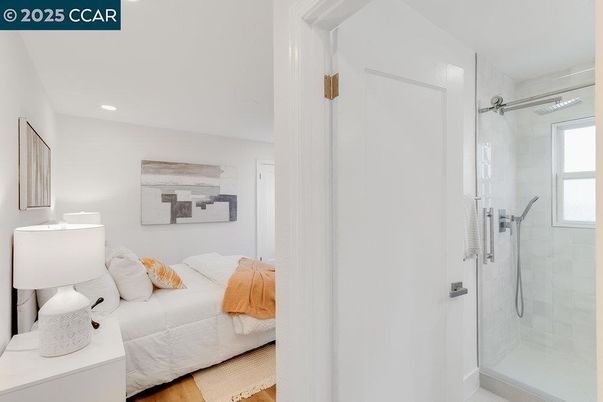 Bathroom, Bedroom, Glass Shower, Interior, Recessed Lighting