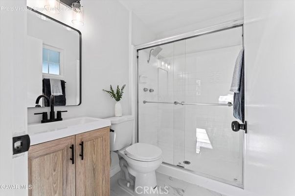 Bathroom, Glass Shower, Interior, Marble