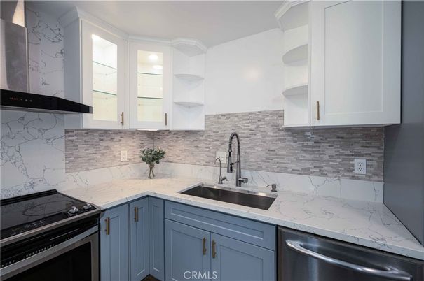 Interior, Kitchen, Marble Walls