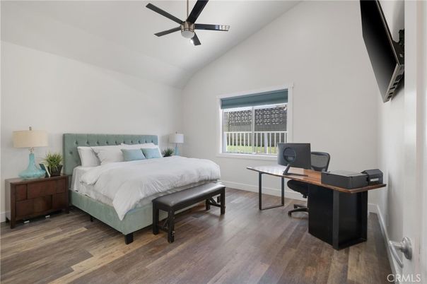 Bedroom, Home Office, Interior, Wood Texture Flooring