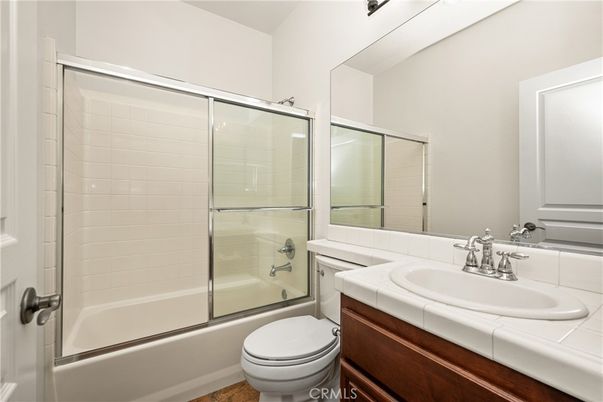 Bathroom, Glass Shower, Interior, Tile Countertops