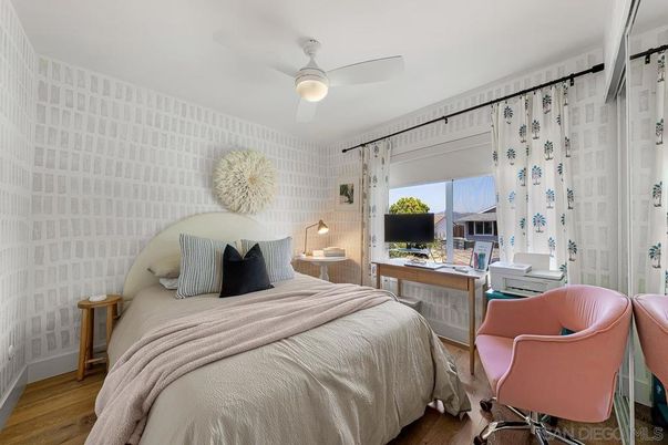 Bedroom, Home Office, Interior, Wood Texture Flooring