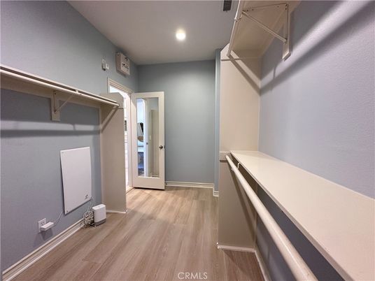 Interior, Recessed Lighting, Walk-in Closets, Wood Texture Flooring