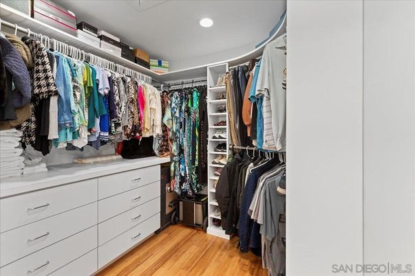 Interior, Recessed Lighting, Walk-in Closets, Wood Texture Flooring