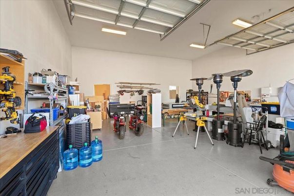 Garage, Interior, Recessed Lighting