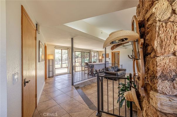 Interior, Living room, Stone Walls