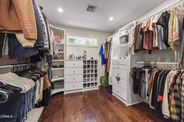 Interior, Recessed Lighting, Walk-in Closets, Wood Texture Flooring