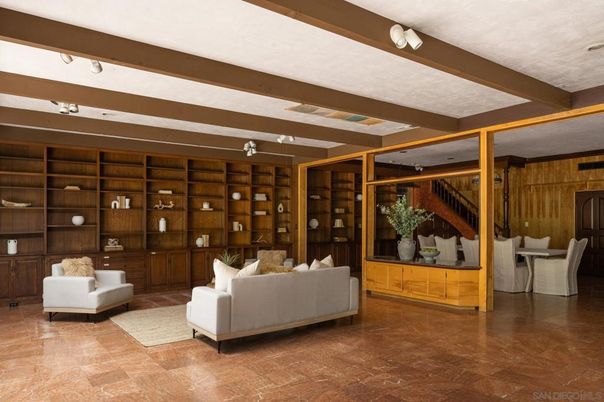 Interior, Living room, Wooden Walls