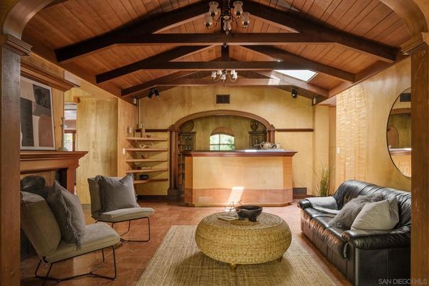 Interior, Living room, Wooden Beams, Wooden Ceilings, Wood Texture Flooring