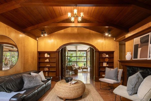 Fireplace, Interior, Living room, Wooden Beams, Wooden Ceilings, Wood Texture Flooring