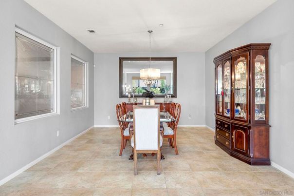 Dining room, Interior, Pendant Lights