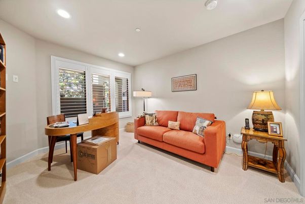Home Office, Interior, Recessed Lighting