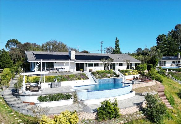 Exterior, Pool, Solar Panels
