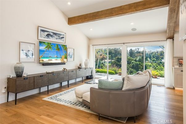 Interior, Recessed Lighting, Wooden Beams, Wood Texture Flooring