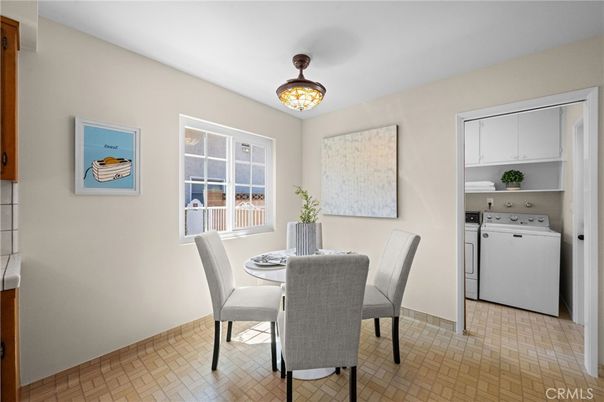 Dining room, Interior, Washer