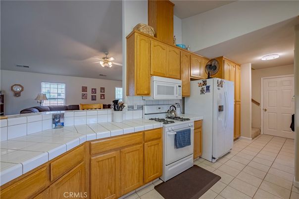 Interior, Kitchen, Tile Countertops
