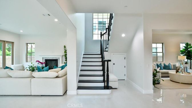 Fireplace, Interior, Living room, Recessed Lighting