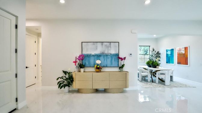 Interior, Marble, Recessed Lighting