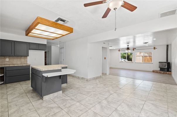 Empty room, Interior, Kitchen