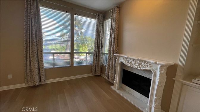 Fireplace, Interior, Wood Texture Flooring