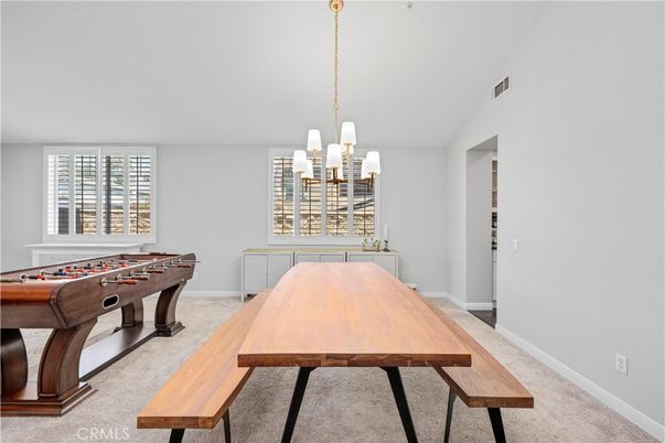 Chandelier, Dining room, Game Room, Interior, Pendant Lights
