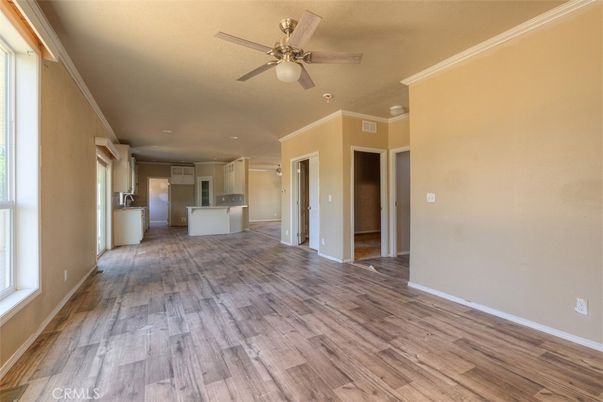 Empty room, Interior, Kitchen, Wood Texture Flooring